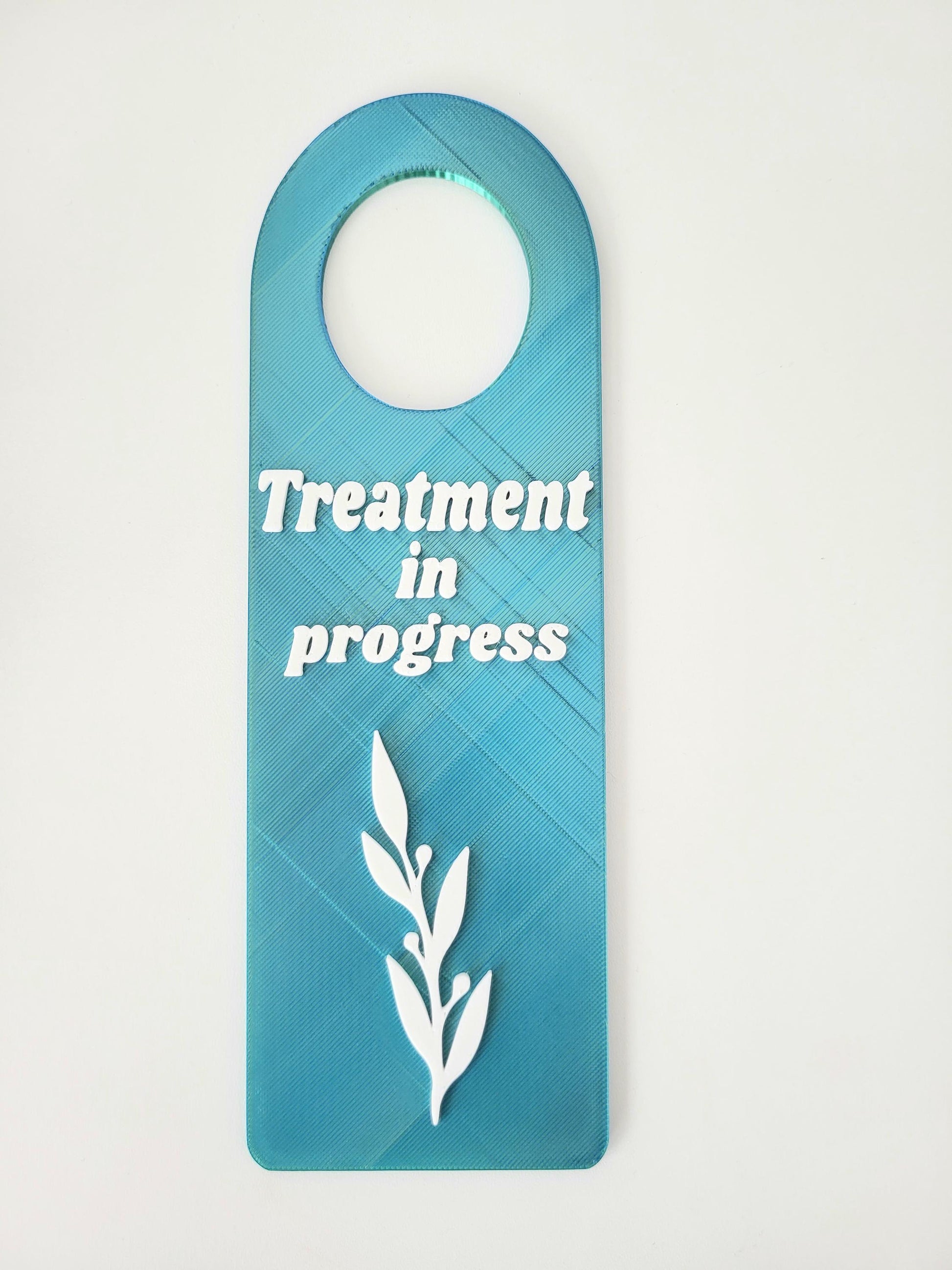 For Beauty Salons, Lash Technicians, Spas,  Do Not Disturb Sign, Office Door Signs, Privacy Signage, Treatment in Progress Sign, Door Hanger
