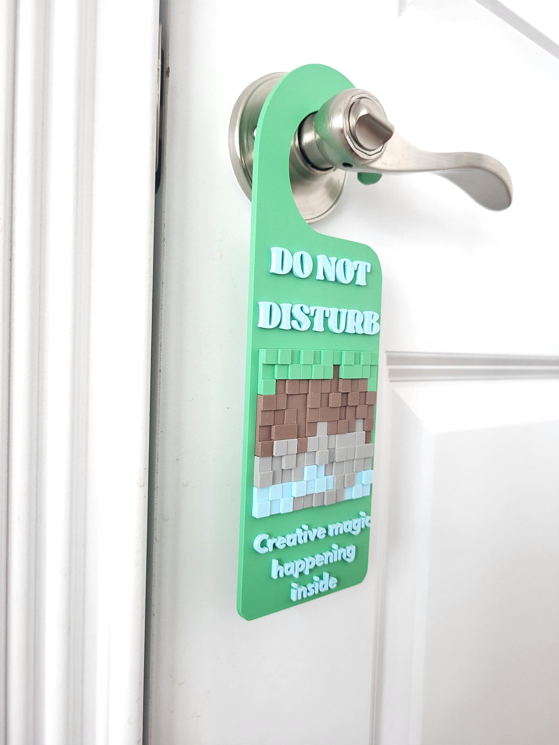 Do not disturb - creative magic happening inside, Do Not Disturb Sign for Gamers, Privacy Signage, For Kids, Teenagers, Gaming Zone Sign
