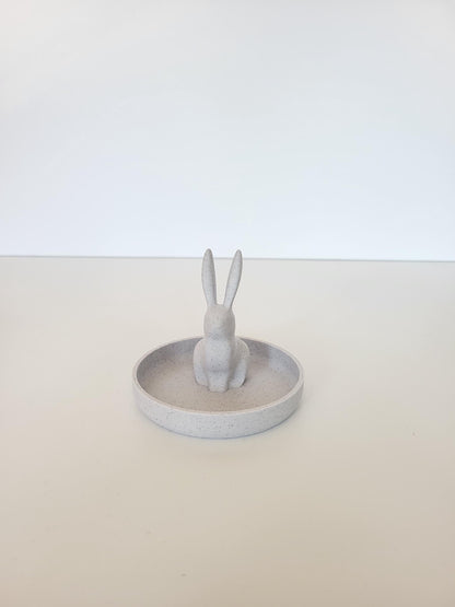 Bunny Ring Holder Dish - Cute Jewelry Organizer, Ring Holder Dish,  Wedding Ring Holder, Ring Display, Engagement Gift, Teen Gift Idea