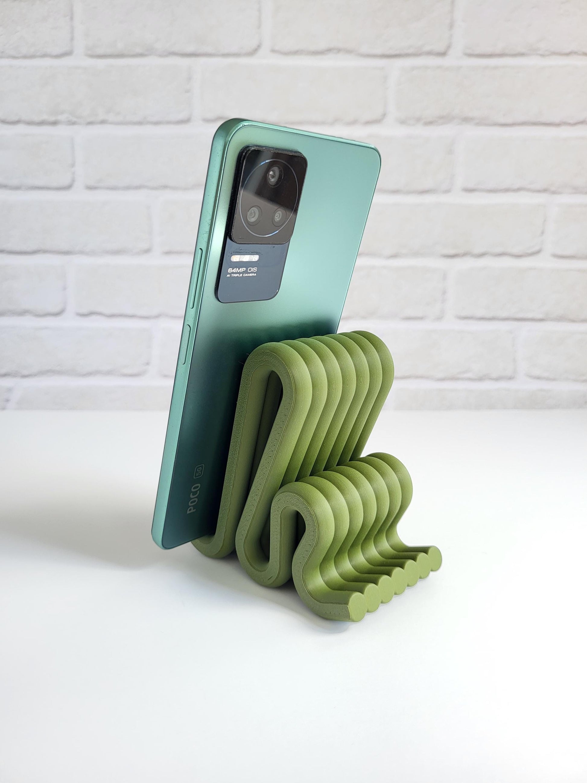 Phone Stand – Modern Minimalist Phone Holder for Desk | iPhone Stand | Office Decor & Desk Organization
