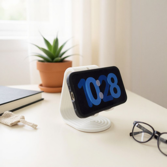 Minimalist Bubble Phone Stand | Compatible with Chargers