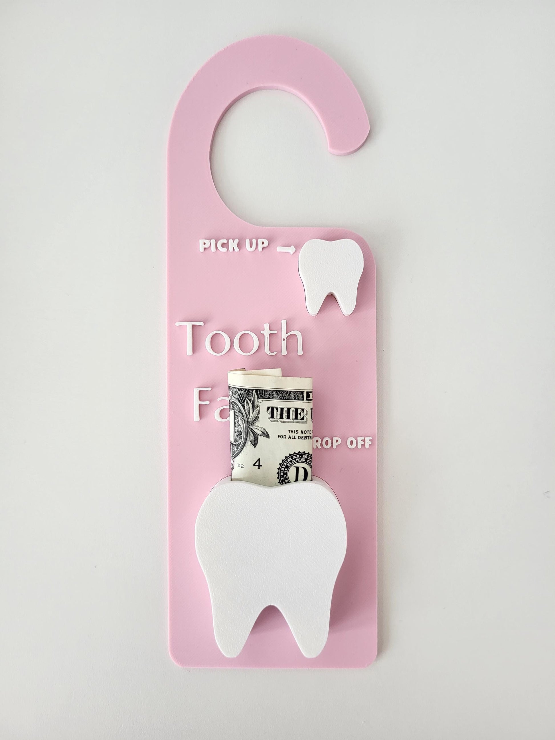 Tooth Fairy Money Holder, Lost Tooth, Lost Tooth Holder, Door Hanger,