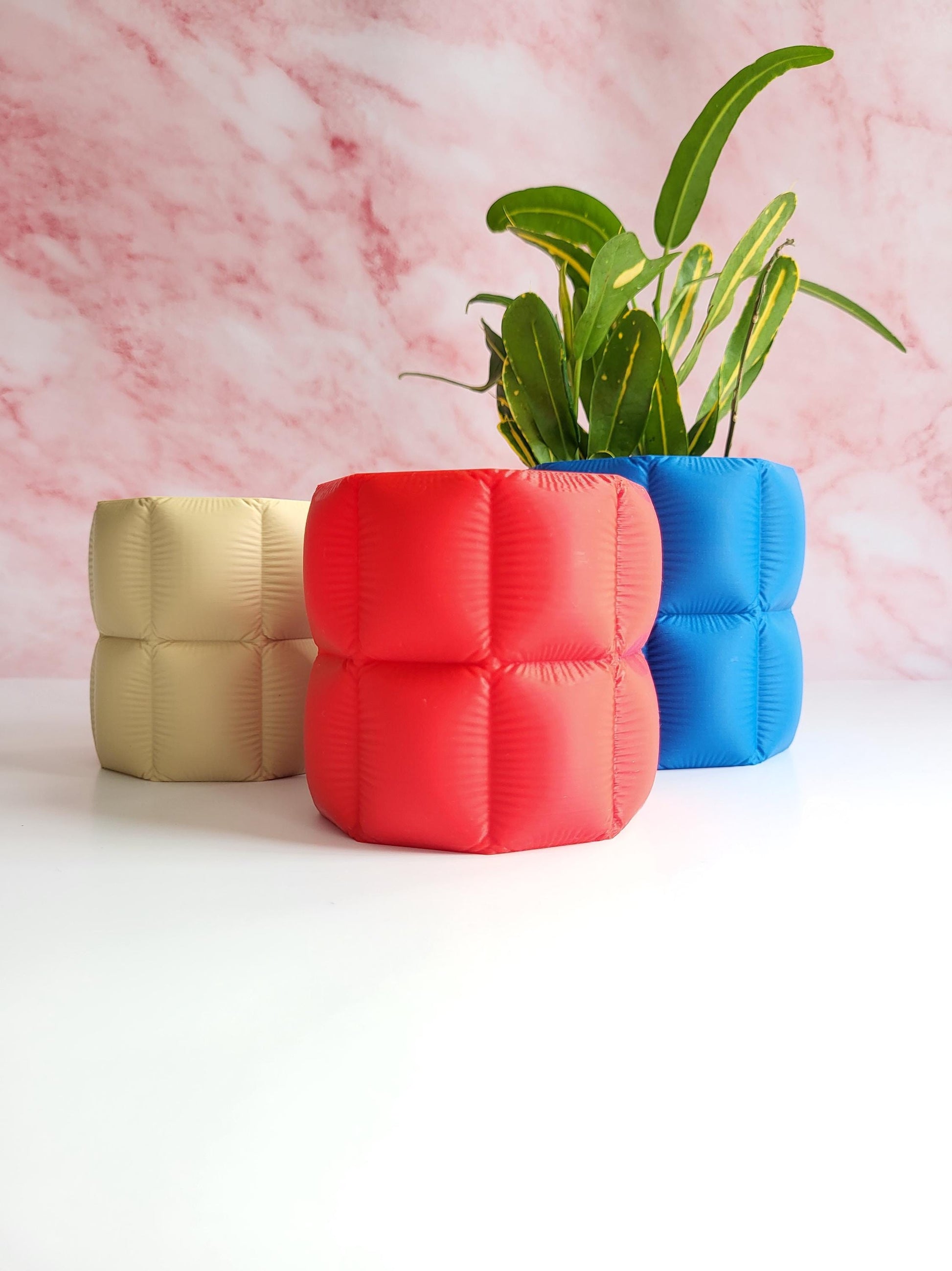  Cute Planter, Hydrophonic Cute Plant Pot, 3 4 5 6 7 8 Inch, Succulent Pot, Gift For Plant Lovers, Self Watering Planter, Pillow, Cushion Planter, Cozy Planter