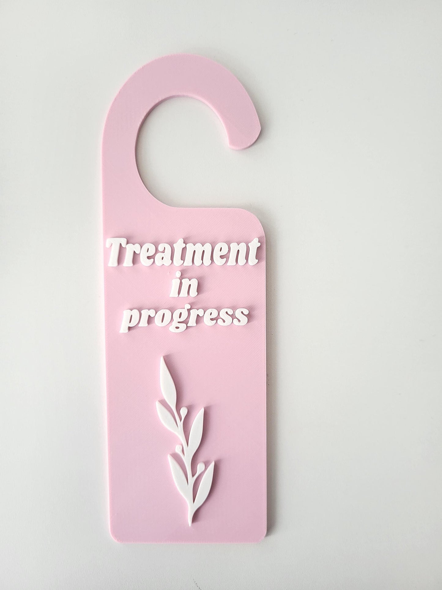 For Beauty Salons, Lash Technicians, Spas,  Do Not Disturb Sign, Office Door Signs, Privacy Signage, Treatment in progress door sign