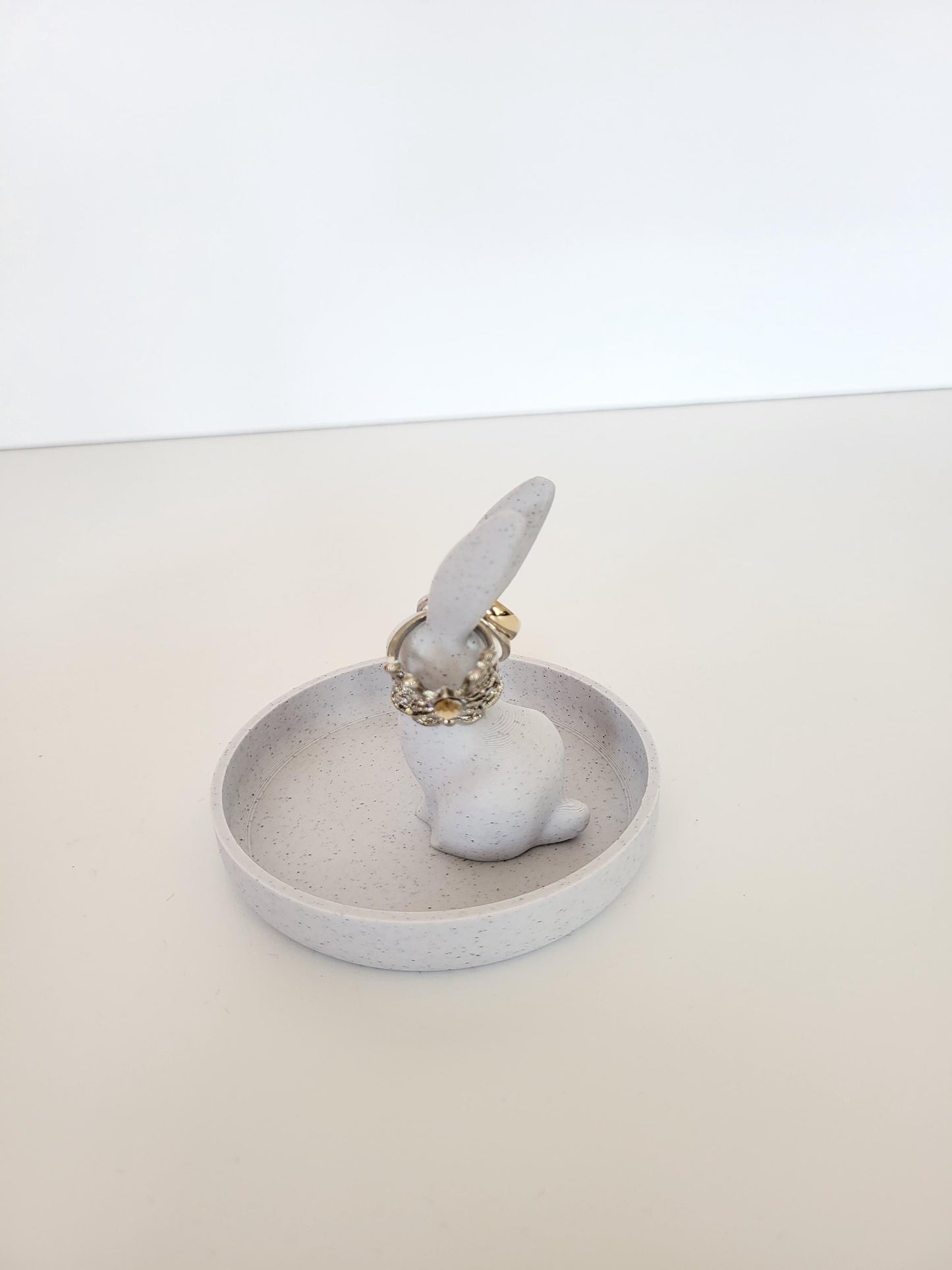 Bunny Ring Holder Dish - Cute Jewelry Organizer, Ring Holder Dish,  Wedding Ring Holder, Ring Display, Engagement Gift, Teen Gift Idea