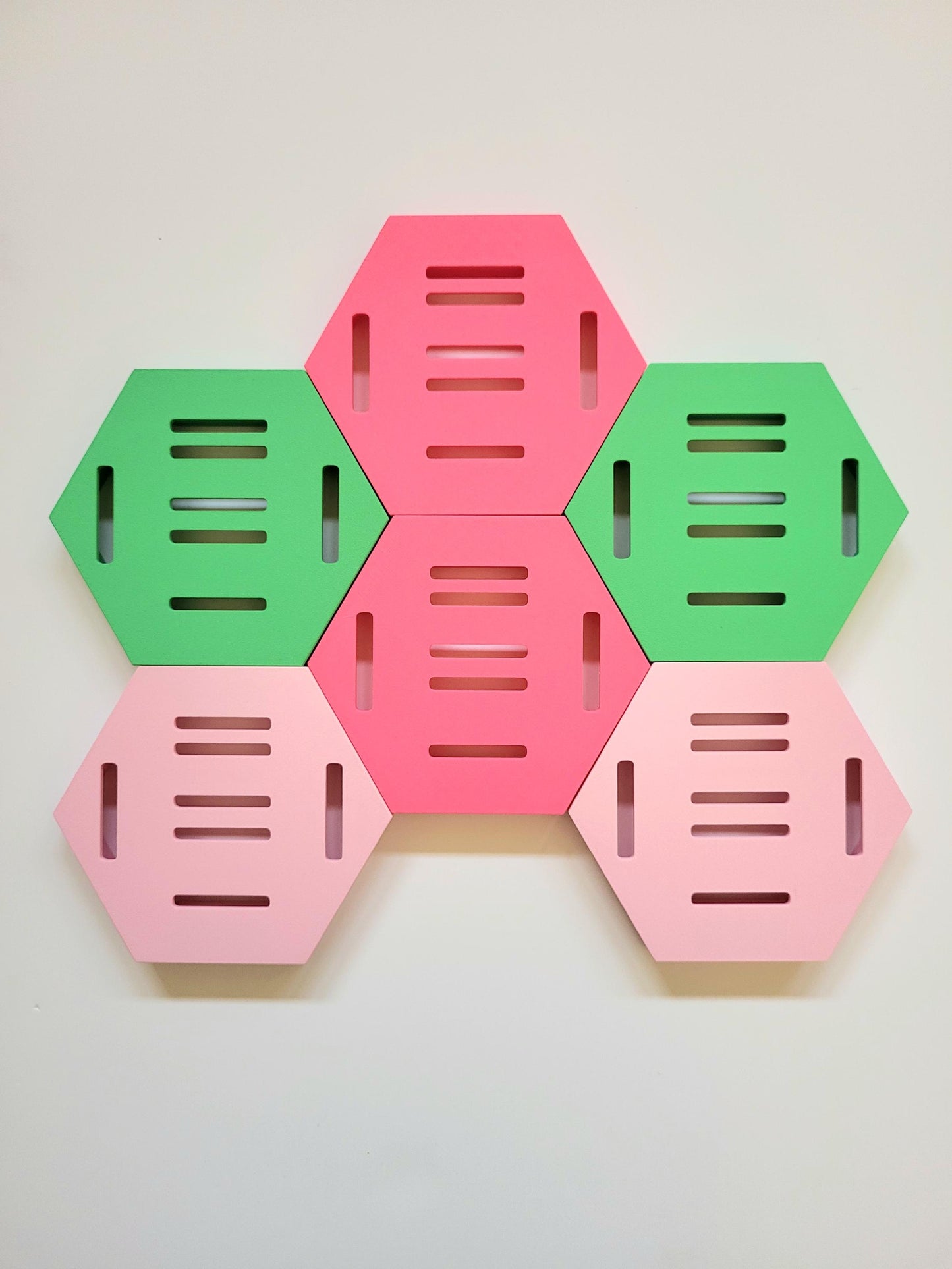 Modular Honeycomb Sports Medal Display