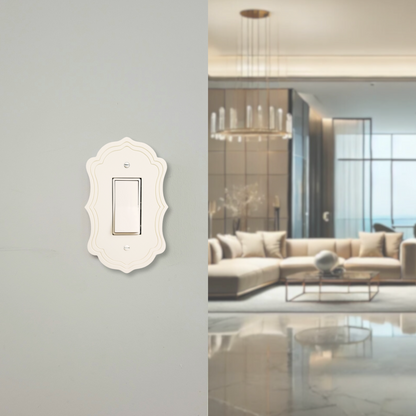Slim Victorian Style Light Switch Cover